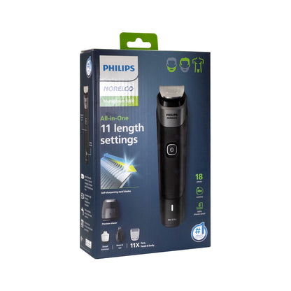 Philips Norelco Multigroom 5000 All-in-One Trimmer + Philips Norelco Ultimate Comfort Nose Trimmer 1000 Battery Powered NT1605/60 for Nose, Ear, and Eyebrows