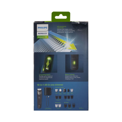 Philips Norelco Multigroom 5000 All-in-One Trimmer + Philips Norelco Ultimate Comfort Nose Trimmer 1000 Battery Powered NT1605/60 for Nose, Ear, and Eyebrows