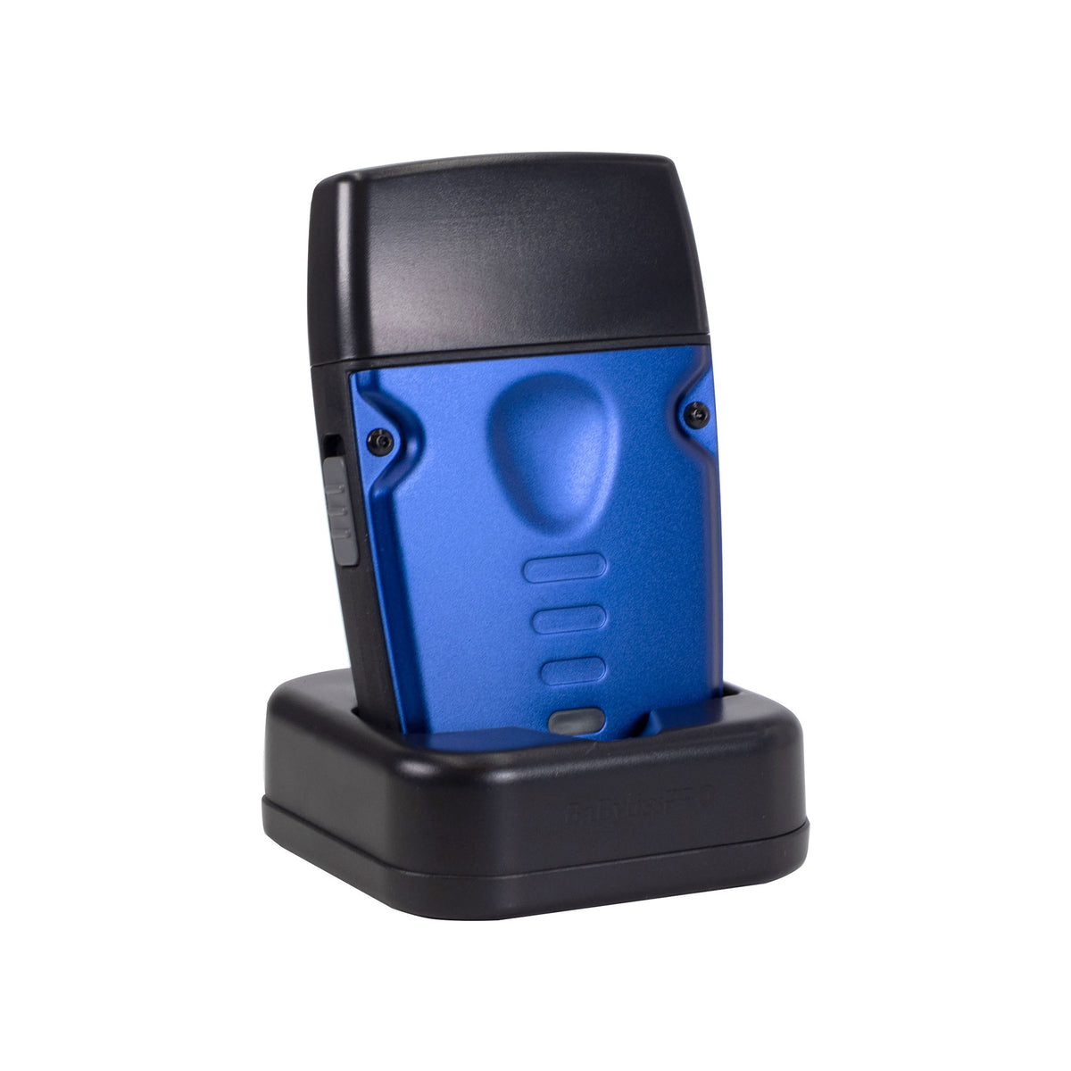 BaByliss Pro Lo-ProFX Compact High-Performance Single Foil Cordless Shaver (Blue) + Babyliss Barberology Professional Barber Mat