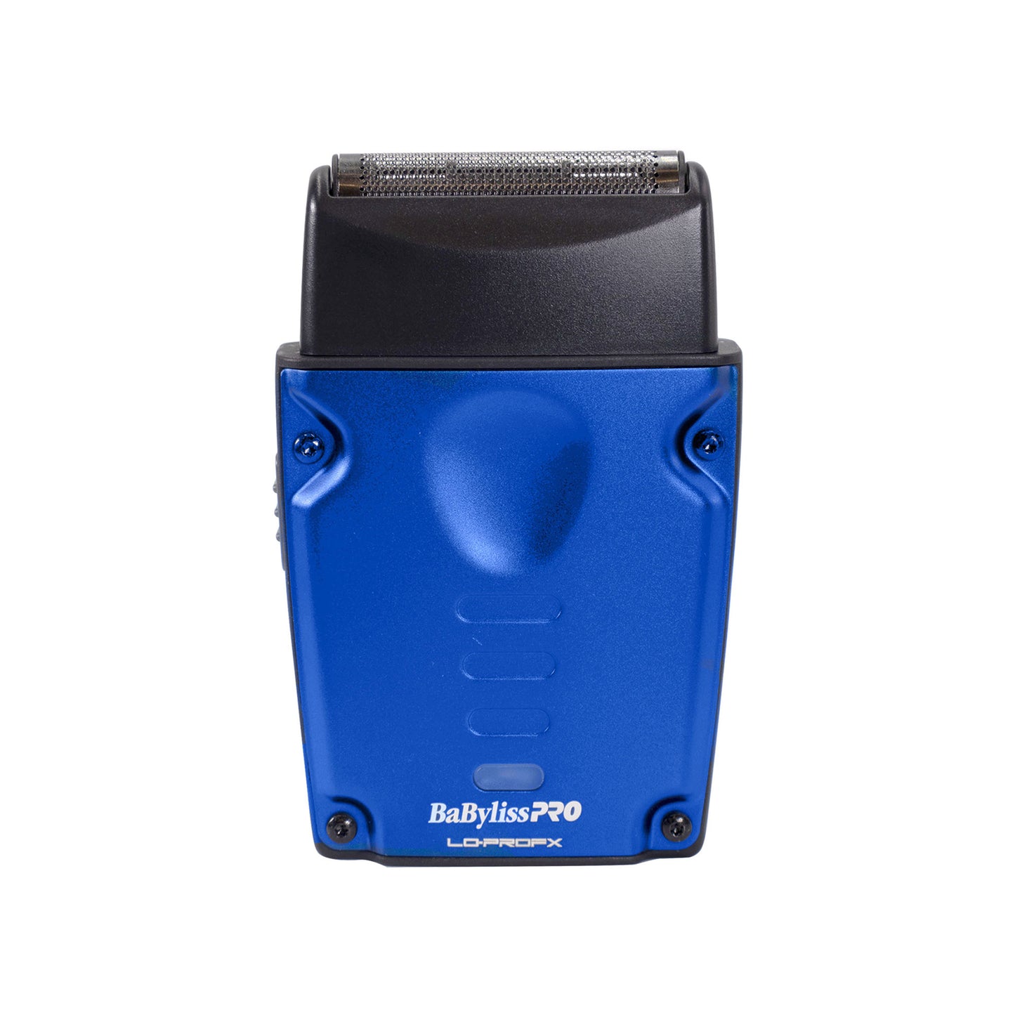 BaByliss Pro Lo-ProFX Compact High-Performance Single Foil Cordless Shaver (Blue) + BaByliss Pro Fade Brush - Black BPFADEB