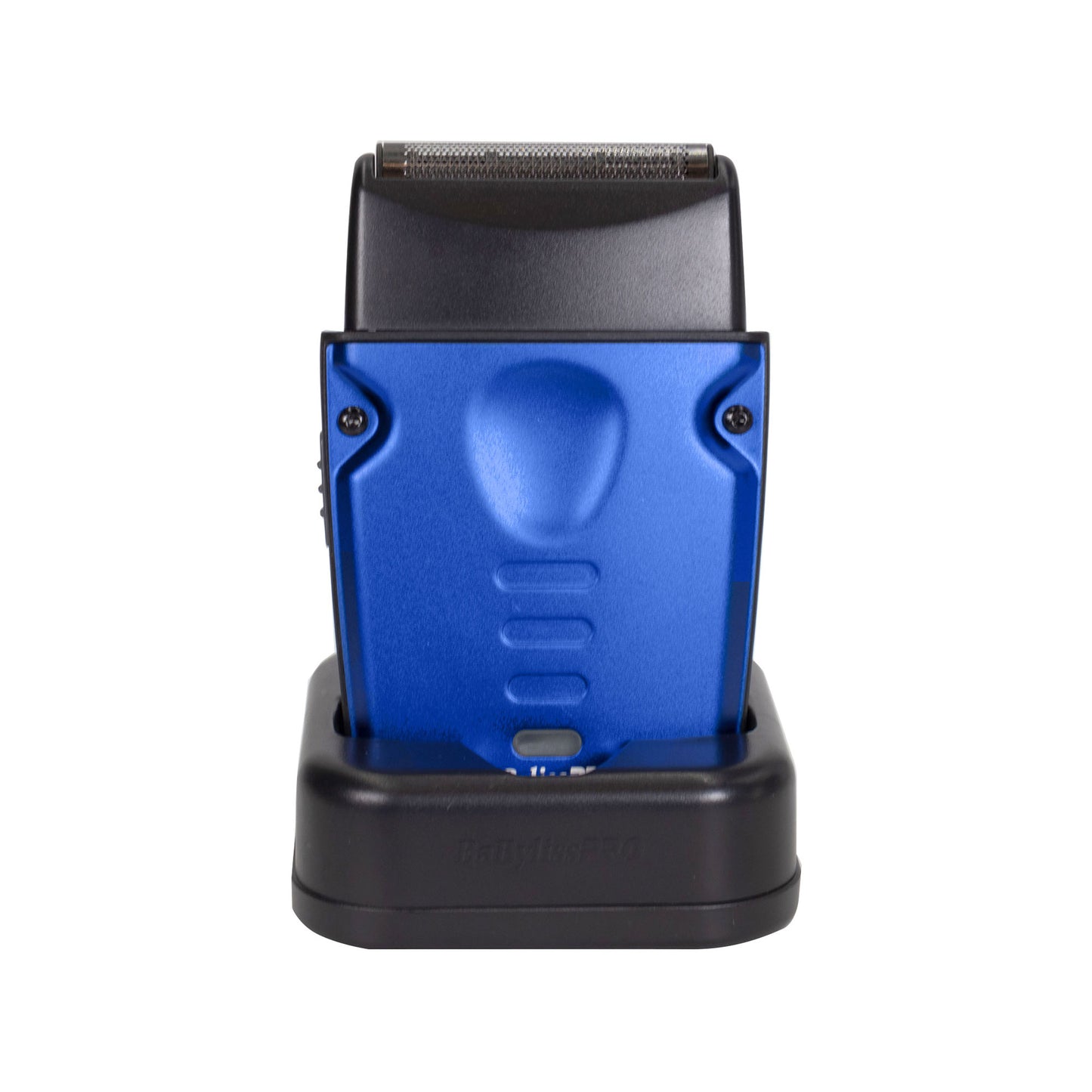 BaByliss Pro Lo-ProFX Compact High-Performance Single Foil Cordless Shaver (Blue) + BaByliss Pro Fade Brush - Black BPFADEB