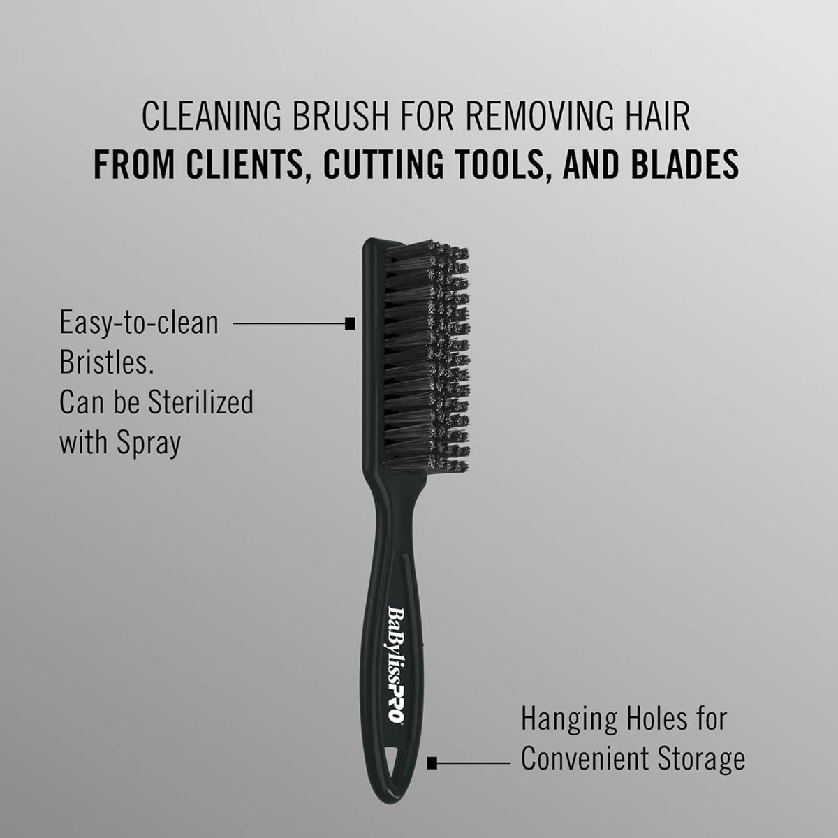 BaByliss Pro Lo-ProFX Compact High-Performance Single Foil Cordless Shaver (Blue) + BaByliss Pro Fade Brush - Black BPFADEB