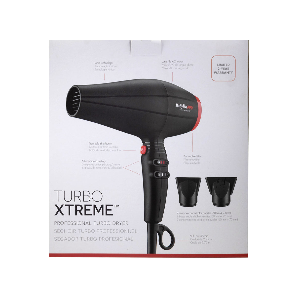 BaByliss Pro Professional Turbo Xtreme Hair Dryer BAB9400UC (Black) + BaByliss Pro Studio Design Series 1.25 Inch Crimpcurl #BCI005UC + Babyliss Pro BSPRAYBOT Barberology 10oz Spray Bottle + Babyliss Barberology Professional Barber Mat + Babyliss Pro Barb