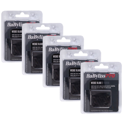 5x BaByliss Pro Wedge Clipper Blade (Graphite) FX603B