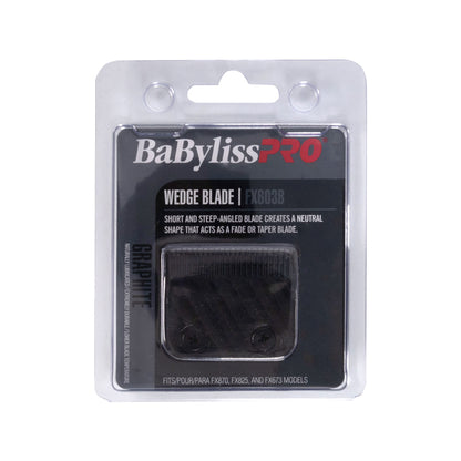 10x BaByliss Pro Wedge Clipper Blade (Graphite) FX603B