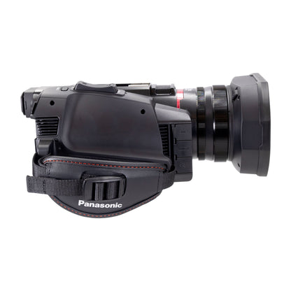 Panasonic CX20 Professional Compact 4K Camcorder with XLR Inputs & IP Connectivity - International Model + Transcend 128GB SDXC/SDHC 300S Memory Card + Full Size DSLR Gadget Bag + VidPro 1"Pr Shotgun Microphone Kit + Professional Cleaning Kit