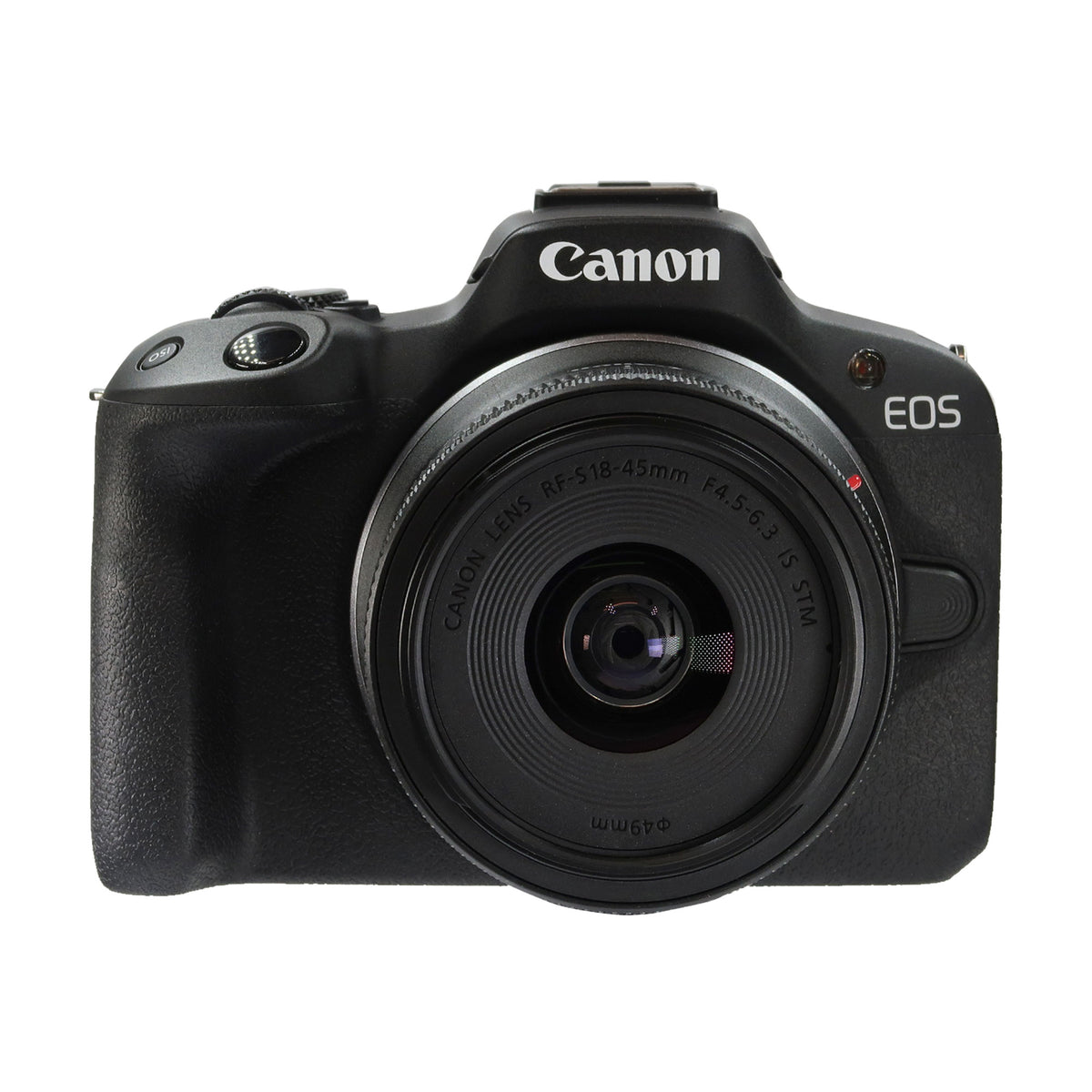 Canon EOS R50 Mirrorless Camera with 18-45mm Lens (Black) Refurbished