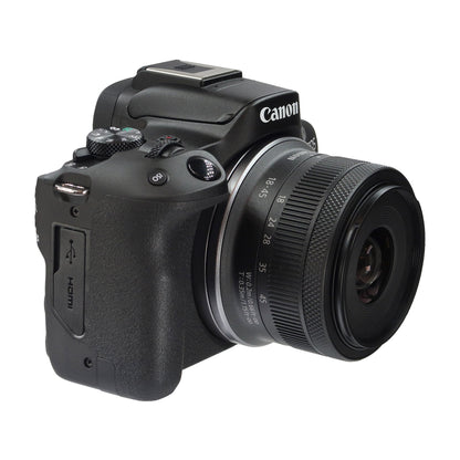 Canon EOS R50 Mirrorless Camera with 18-45mm Lens (Black) Refurbished