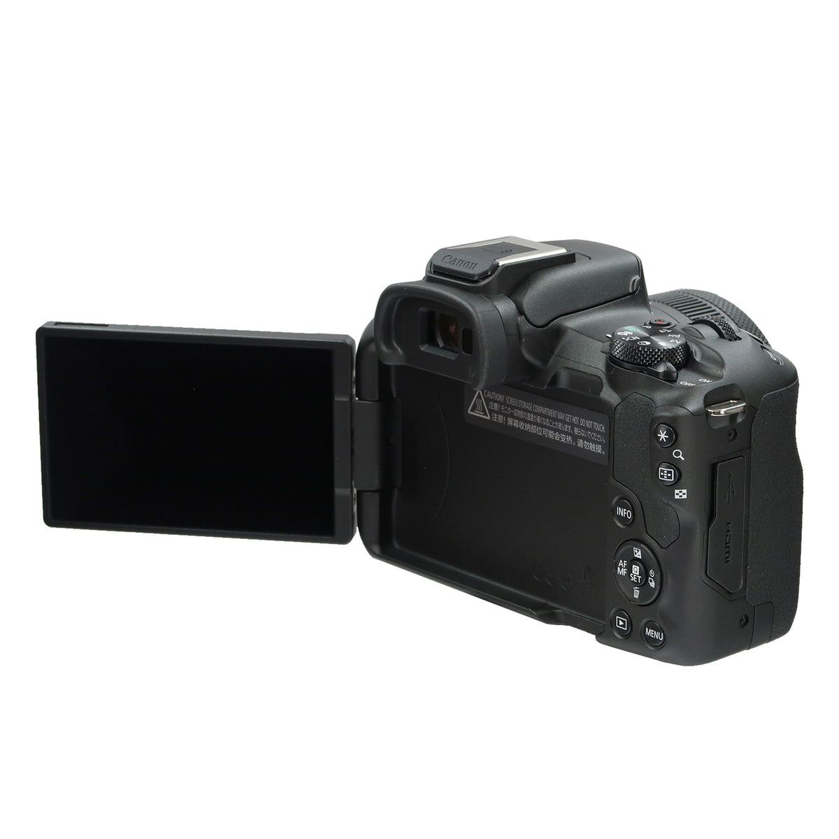 Canon EOS R50 Mirrorless Camera with 18-45mm Lens (Black) Refurbished