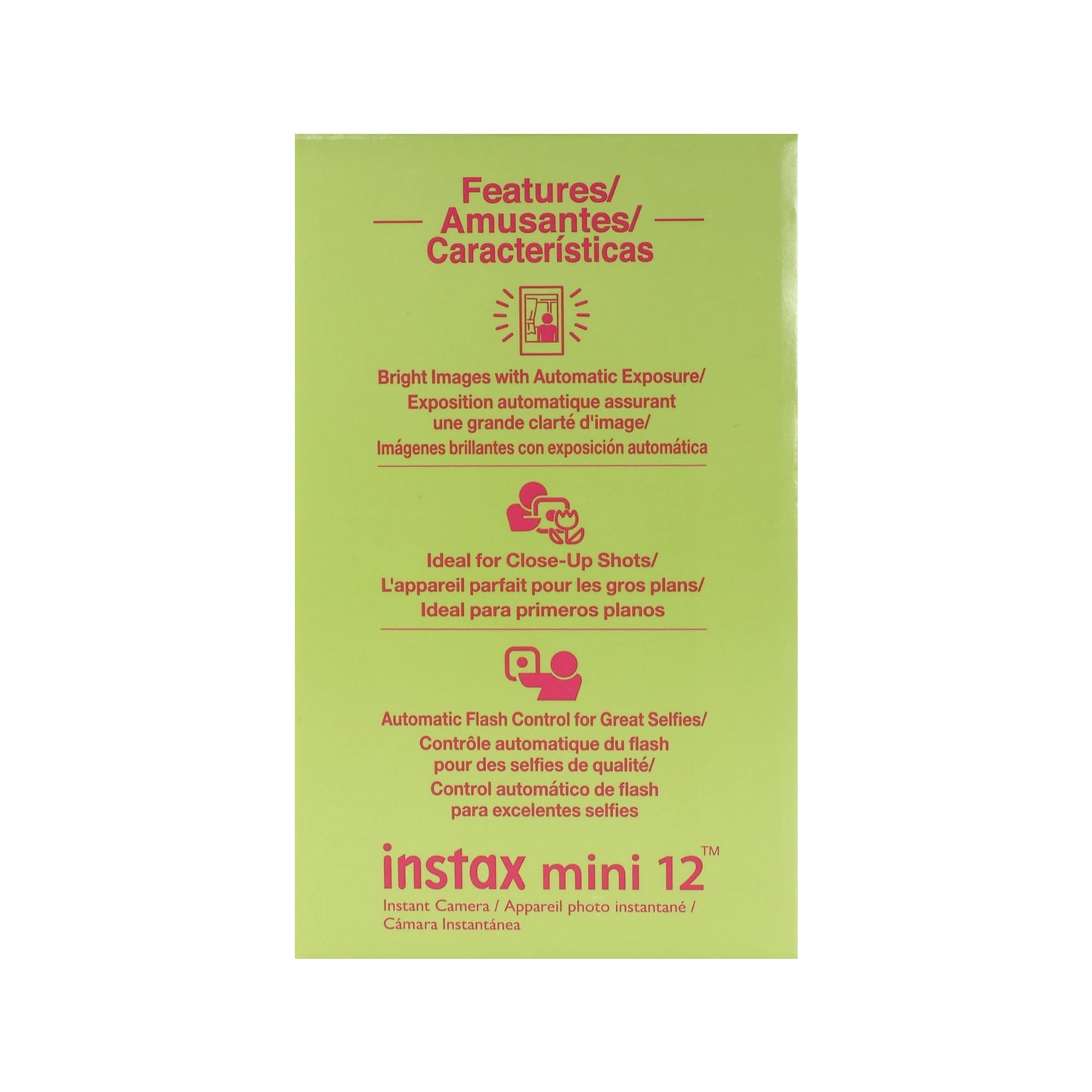 FUJIFILM INSTAX MINI 12 Instant Film Camera (Blossom Pink) + Complete Accessory Kit for Fujifilm Instax Mini 8/9/11/12 – Camera Case, Photo Album, Frames, Stickers & Lens Filters (Pink) + Fujifilm 2x10 Film Mini Instax Film Pack