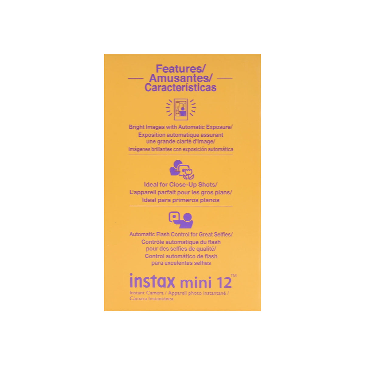 FUJIFILM INSTAX MINI 12 Instant Film Camera (Lilac Purple) + Complete Accessory Kit for Fujifilm Instax Mini 8/9/11/12 ÃƒÂ¢Ã‚Â€Ã‚Â“ Camera Case, Photo Album, Frames, Stickers & Lens Filters (Purple) + Fujifilm 2x10 Film Mini Instax Film Pack