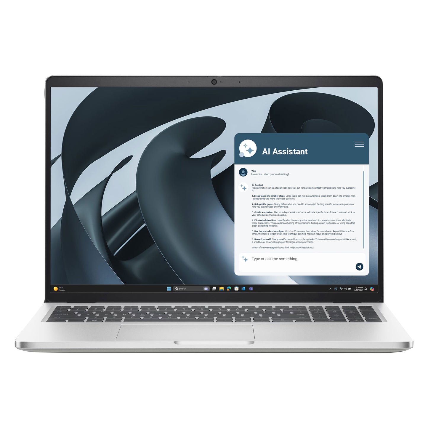 Dell 16" Pro 16 Plus Laptop - AMD Ryzen 7 PRO 250 - 16GB RAM (Silver) Refurbished with Cables