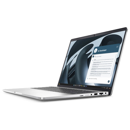 Dell 16" Pro 16 Plus Laptop - AMD Ryzen 7 PRO 250 - 16GB RAM (Silver) Refurbished with Cables