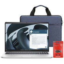 Dell 16" Pro 16 Plus Laptop - AMD Ryzen 7 PRO 250 - 16GB RAM (Silver) Refurbished with Protective Bag and SanDisk Cruzer Blade USB Flash Drive - 128GB