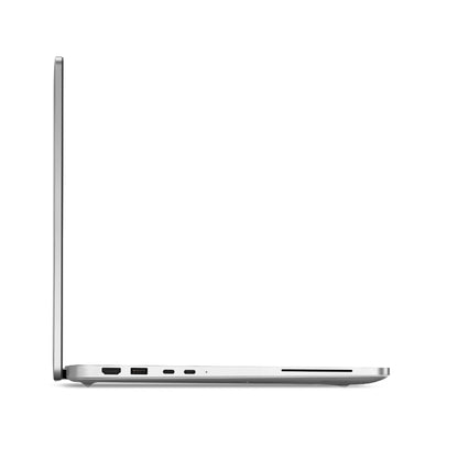 Dell 16" Pro 16 Plus Laptop - AMD Ryzen 7 PRO 250 - 16GB RAM (Silver) Refurbished with Protective Bag and SanDisk Cruzer Blade USB Flash Drive - 128GB