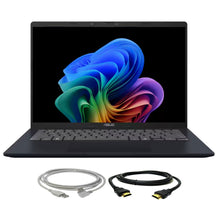 ASUS Vivobook 14 14" FHD+ Laptop - Snapdragon X - 16GB Memory, 512GB SSD (Quiet Blue) with Cables
