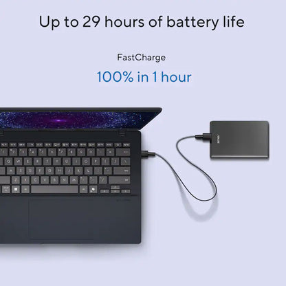 ASUS Vivobook 14 14" FHD+ Laptop - Snapdragon X - 16GB Memory, 512GB SSD (Quiet Blue)