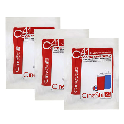 3x CineStill Film Cs41 Powder Developing Kit for C-41 Color Film