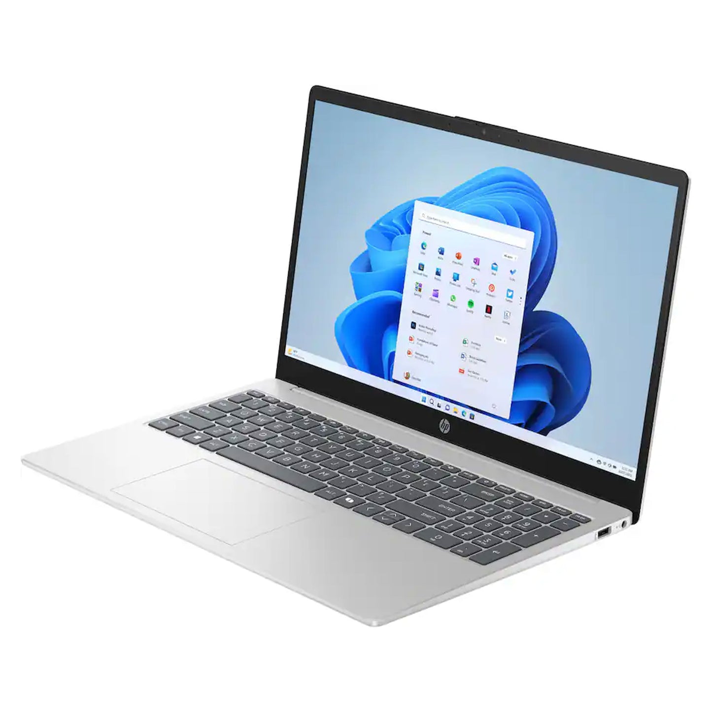 HP 15.6" Laptop - Intel Core i3 N305 2023 - 8GB Memory, 128GB UFS (Natural Silver)