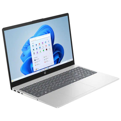 HP 15.6" Laptop - Intel Core i3 N305 2023 - 8GB Memory, 128GB UFS (Natural Silver)