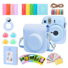 Complete Accessory Kit for Fujifilm Instax Mini 12 (Blue) with 2x Fujifilm 2x10 Film