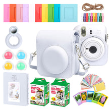 Complete Accessory Kit for Fujifilm Instax Mini 12 (White) with 2x Fujifilm 2x10 Film