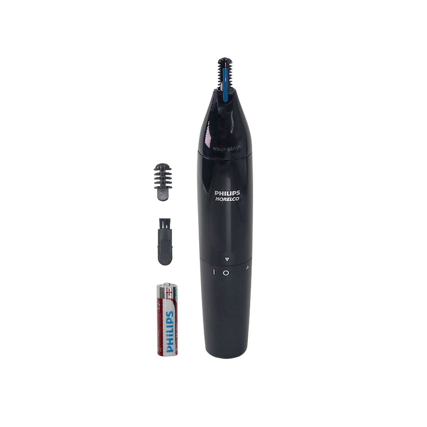 Philips Norelco 5000X Rechargeable Wet & Dry Shaver X5004/84 with 2x Philips Norelco Ultimate Comfort Nose Trimmer 1000 Battery Powered NT1605/60