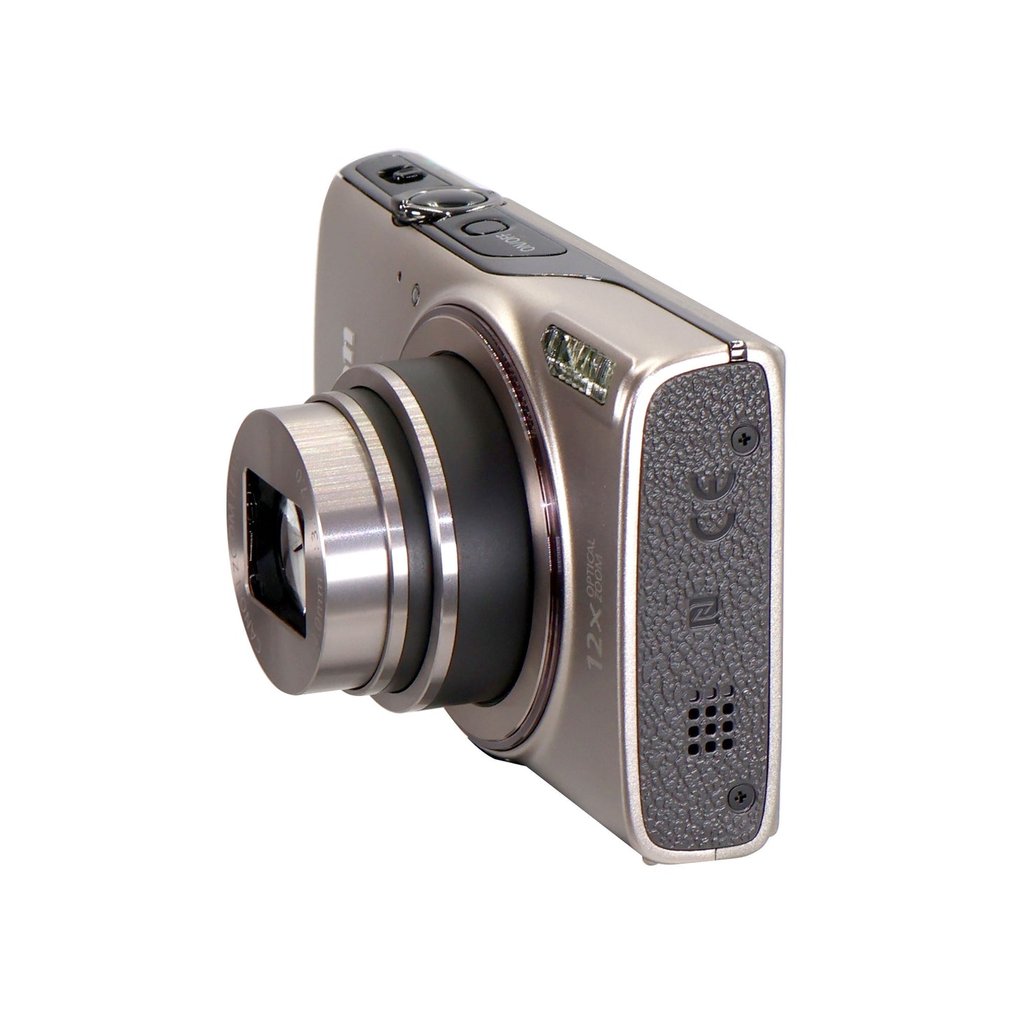 Canon PowerShot ELPH 360 HS A Digital Camera (Silver) with 64GB microSDXC Card Basic Camera Bundle