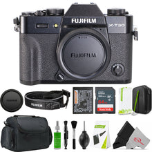 FUJIFILM X-T30 III Mirrorless Camera (Black) with 64GB SDXC Card, Cleaning Kit, Camera Case