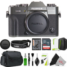 FUJIFILM X-T30 III Mirrorless Camera (Charcoal Silver) with 64GB SDXC Card, Cleaning Kit, Camera Case