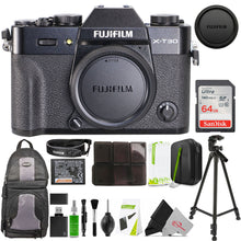 FUJIFILM X-T30 III Mirrorless Camera (Black) All You Need Accessory Bundle
