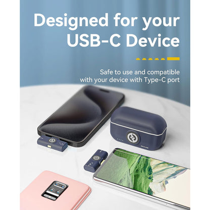 Hollyland LARK M2 2-Person Wireless Mini Combo Microphone System Complete Creator Bundle (Tripods, Adapter & Tablet Mount)