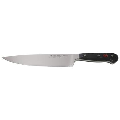 Wusthof 1120160602 Classic Six Piece Cook's Set 6, Black + Wusthof Classic 2-Piece Carving Set - Includes Classic 8" Carving Knife + Classic 6" Straight Meat Fork  - 1120160204