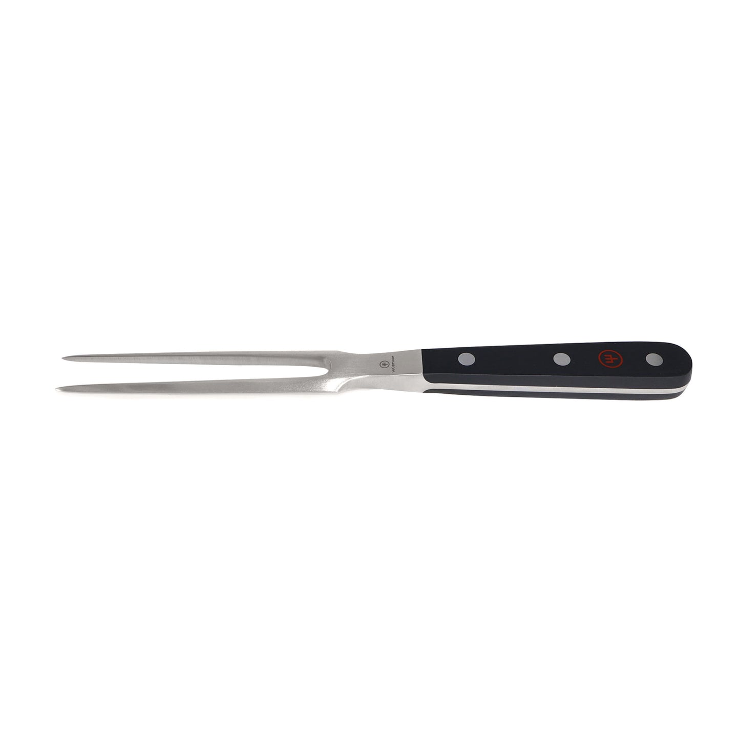 Wusthof 1120160602 Classic Six Piece Cook's Set 6, Black + Wusthof Classic 2-Piece Carving Set - Includes Classic 8" Carving Knife + Classic 6" Straight Meat Fork  - 1120160204