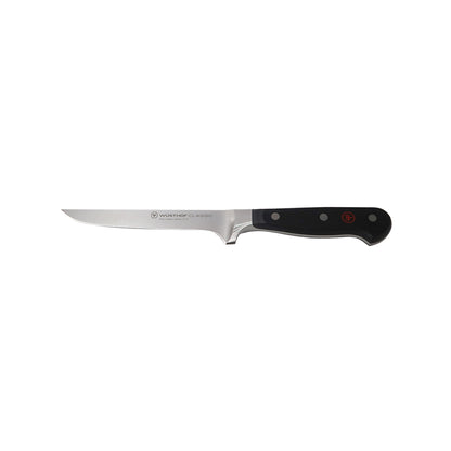 Wusthof 1120160602 Classic Six Piece Cook's Set 6, Black + Wusthof Classic 2-Piece Carving Set - Includes Classic 8" Carving Knife + Classic 6" Straight Meat Fork  - 1120160204  + WÜSTHOF Classic 6" Cleaver Knive, Black