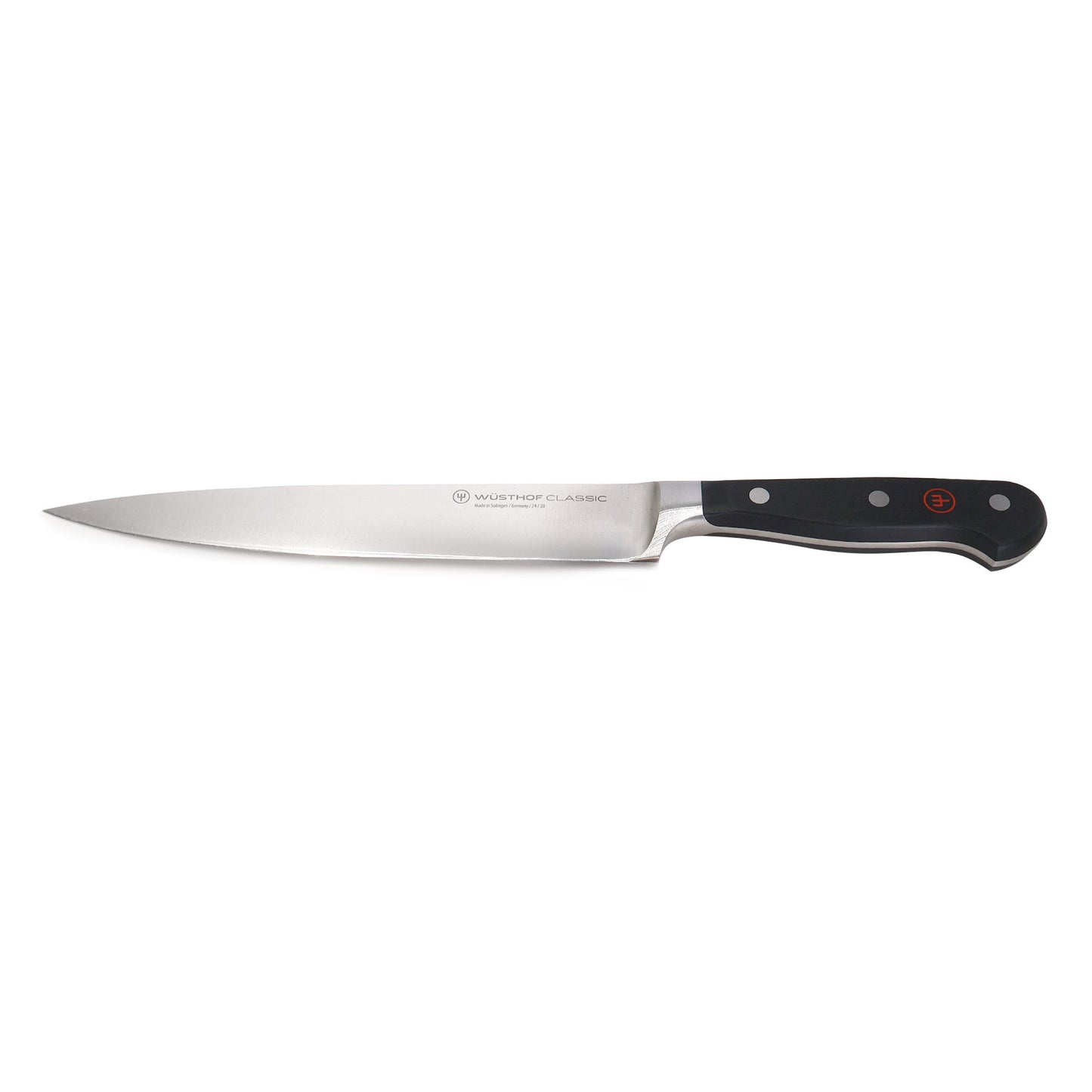 Wusthof Classic 17cm / 7" Hollow Edge Santoku Kitchen Knife + Wusthof Classic 2-Piece Carving Set - Includes Classic 8" Carving Knife + Classic 6" Straight Meat Fork  - 1120160204
