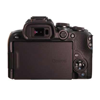 Canon EOS R10 Mirrorless Camera - Black with RF-S 14-30mm f/4-6.3 IS STM PZ Lens (Canon RF) and 64GB MicroSD Memory Card