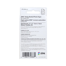 Canon 2 x 3" ZINK Photo Paper Pack (50 Sheets)