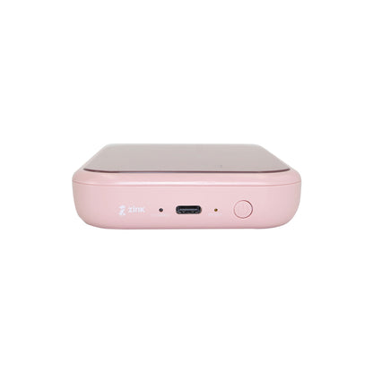 Canon IVY 2 Mini Photo Printer (Blush Pink) + Canon 2 x 3" ZINK Photo Paper Pack (50 Sheets)