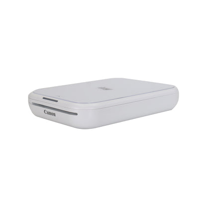Canon IVY 2 Mini Photo Printer (Pure White) + 2x Canon 2 x 3" ZINK Photo Paper Pack (50 Sheets)