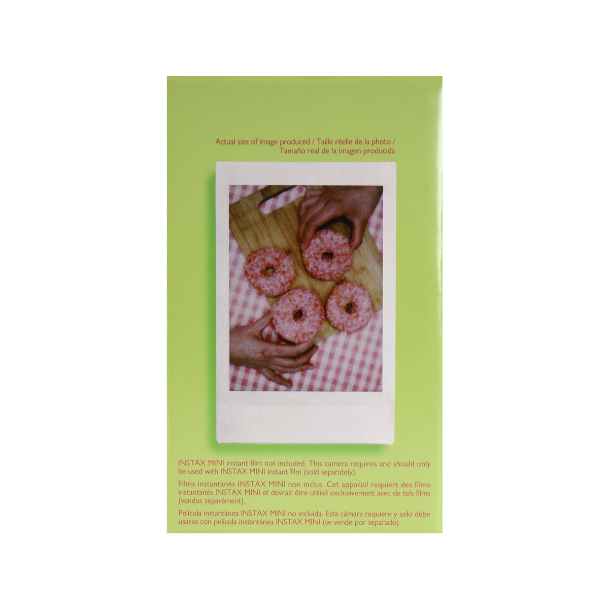FUJIFILM INSTAX MINI 12 Instant Film Camera (Blossom Pink) + FUJIFILM Instax Mini Instant Film (Black, 10 Exposures)