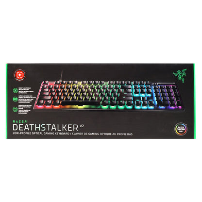 Razer DeathStalker V2 Low-Profile Optical Gaming Keyboard (Black)