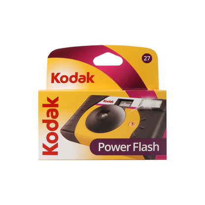 3x Kodak 35mm Disposable 800 Camera with Power Flash (27 Exposures)
