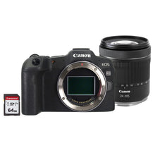 Canon EOS R8 Mirrorless Camera with RF 24-105mm f/4-7.1 IS STM Lens and Transcend 64GB 300S SDXC Class 10 Memory Card