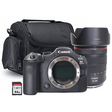 Canon EOS R6 Mark III Camera with RF 24-105mm f/4L IS USM Lens and 64GB Memory Card, Case