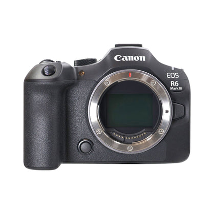 Canon EOS R6 Mark III Camera with RF 24-105mm f/4L IS USM Lens and 64GB Memory Card, Case