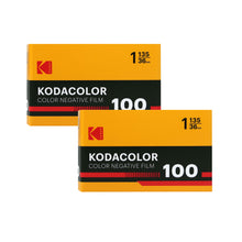 2x Kodak Kodacolor 100 Color Negative Film (35mm Roll Film, 36 Exposures)