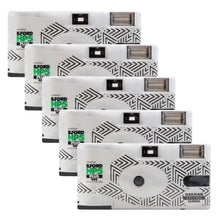 5x Ilford HP5 Plus Black & White Single-Use Film Camera (35mm Roll Film, 27 Exposures)