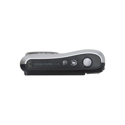 Kodak Pixpro FZ45 Portable 16MP Digital Camera (Silver) + Sandisk 64GB Extreme PRO SDXC UHS-I Memory Card