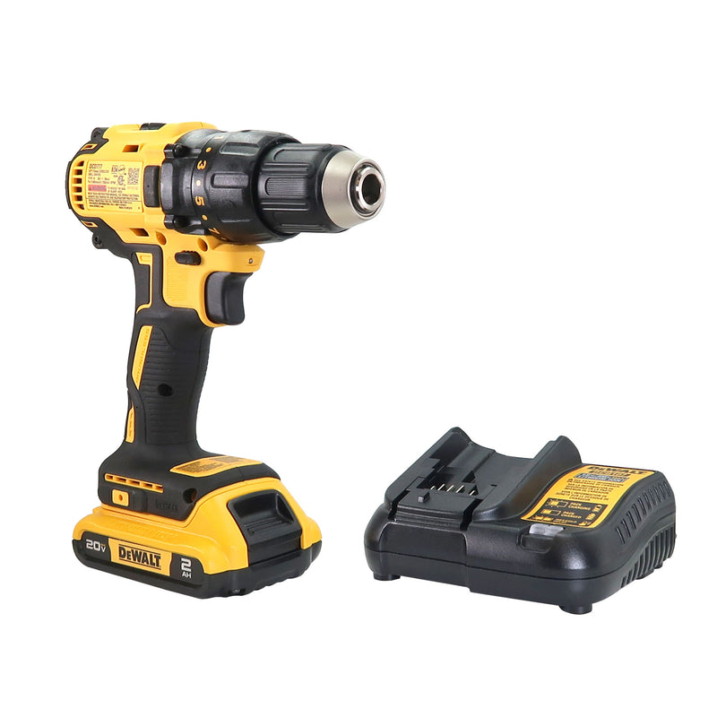 DEWALT 20V MAX Cordless Drill/Driver Kit with Battery and Charger, Brushless Motor (DCD777D1)